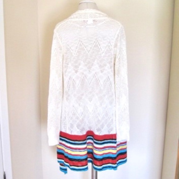 Desigual Margarita Crochet Long Cardigan - Picture 5 of 16